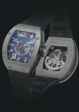 Richard Mille. RICHARD MILLE, LIMITED EDITION TITANIUM GINZA COLLECTION, REF. RM010, NO. 01/15 - фото 4