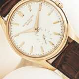 Patek Philippe. PATEK PHILIPPE, PINK GOLD CALATRAVA "FRECCERO" FIRST SERIES DIAL, REF. 2526 - photo 1