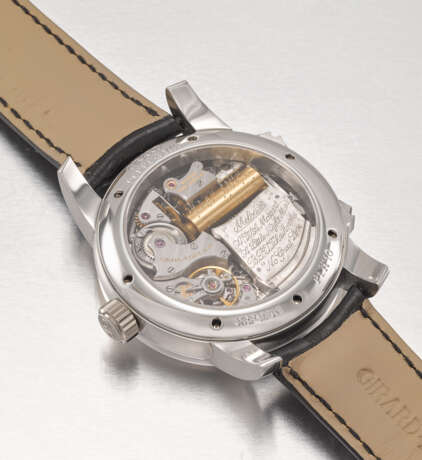 Girard-Perregaux. Girard-Perregaux, A possibly unique platinum opera three, playing Mozart’s “A Little Night Music” or Tchaikovsky’s “No Great Love” - photo 3