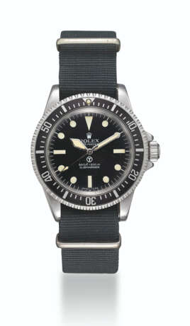 Rolex. ROLEX, STEEL SUBMARINER "MILSUB", REF. 5513/17- MADE FOR THE BRISTISH ROYAL NAVY - фото 2
