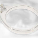 Ring: klassischer Brillant-/Solitärring, ca. 0,55ct, 18K Weißgold - photo 2