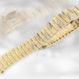 Armbanduhr: sehr schöne vintage Damenschmuckuhr mit Diamantbesatz, mit verdecktem Gehäuse auch als Armband tragbar, sog. Cocktailuhr, 14K Gold - фото 1