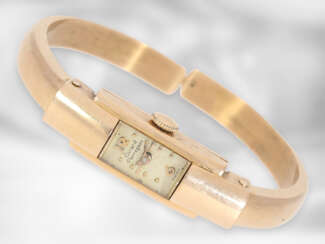 Armbanduhr: vintage Spangenuhr, Girard Perregaux, 14K Gold