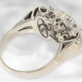 Ring: opulenter vintage Brillantring, insgesamt ca. 1,41ct, 14K Weißgold - photo 3