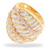 Ring: breiter und äußerst dekorativer Diamant-Cocktail-Damenring, feine Diamanten von zusammen 2,28ct, neuwertig und ungetragen - фото 1