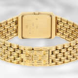 Armbanduhr: elegante, goldene vintage Baume & Mercier Damenuhr mit Diamant-Lünette, 18K Gold, mit Original-Box - Foto 3