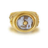 Ring: sehr seltener, schwerer antiker Ring mit Steinkamee, vermutlich 18. Jahrhundert - Foto 2