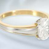 Ring: exquisiter, moderner und sehr hochwertiger Diamant-Damenring, ca. 1,25ct - фото 2