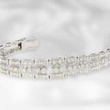 Armband: interessantes vintage Diamantarmband, insgesamt ca. 3,75ct, 18K Weißgold - photo 3