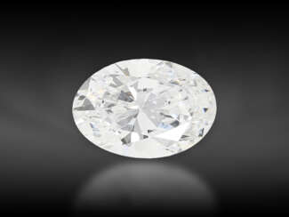 Diamant: exquisiter River- Diamant im Ovalschliff, Spitzenqualität, 0,98ct, mit DPL Zertikat aus Idar Oberstein