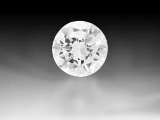 Diamant: hochfeiner Brillant in Spitzen-Qualität, ca. 0,72ct