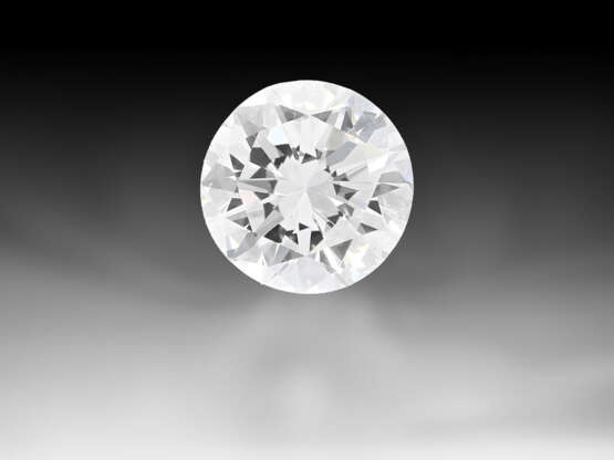 Diamant: hochfeiner Brillant in Spitzen-Qualität, ca. 0,72ct - photo 1
