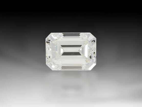 Diamant: hochfeiner Emerald-Cut-Diamant, 0,49ct, Top Wesselton/VS, mit aktuellem DPL Zertifikat - photo 1