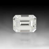 Diamant: hochfeiner Emerald-Cut-Diamant, 0,49ct, Top Wesselton/VS, mit aktuellem DPL Zertifikat - Foto 1