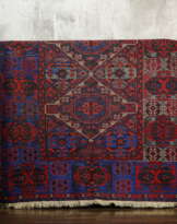 Старинный односторонний безворсовый ковер