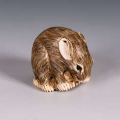 Elfenbein Netsuke - Ratte