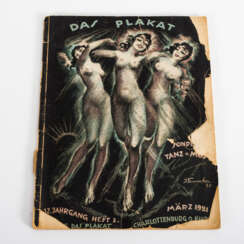 "Das Plakat" März 1921, Sonderheft für Tanz & Musik
