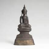  Bronze-Figur des Buddha Shakyamuni - Foto 1