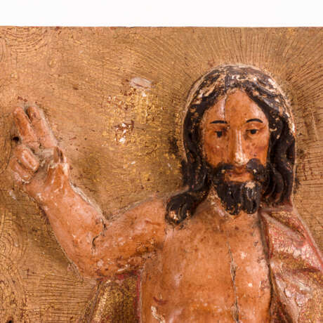Gotische Relieftür mit Christus - фото 2