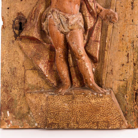 Gotische Relieftür mit Christus - фото 3