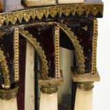 Prachtvolle Biedermeier-Portaluhr mit 8 Alabastersäulen und Figurenautomat - фото 4