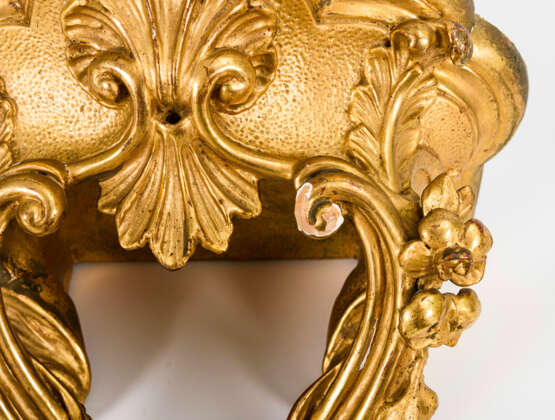 4 vergoldete Konsolen im Barock-Stil - photo 2