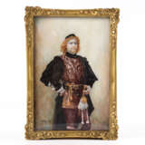 Große Miniatur eines Mannes im Renaissance-Kostüm - фото 1
