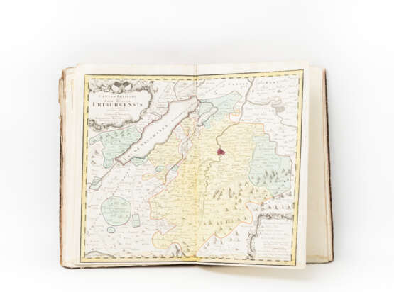 Großformatiger hist. Atlas der Schweiz, 18. Jahrhundert - Gabriel Walser, "Schweizer=Geographie. - фото 1