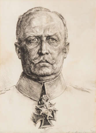 HEERMANN, ERICH VON (geb. 1880) - Porträt des Generals und Politikers ERICH LUDENDORFF (1865-1937), - фото 2