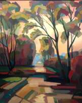 Мелодия вечернего парка Мелодия вечернего парка