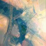Романс голубого утра Холст на подрамнике Масляные краски Абстрактный экспрессионизм 2018 г. - фото 1