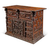 A SPANISH CARVED WALNUT CHEST - photo 2