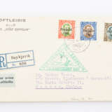 Zeppelinpost, Islandfahrt - 1931, R-Brief nach Italien, - photo 1