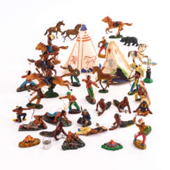 Konvolut Wild-West-Figuren