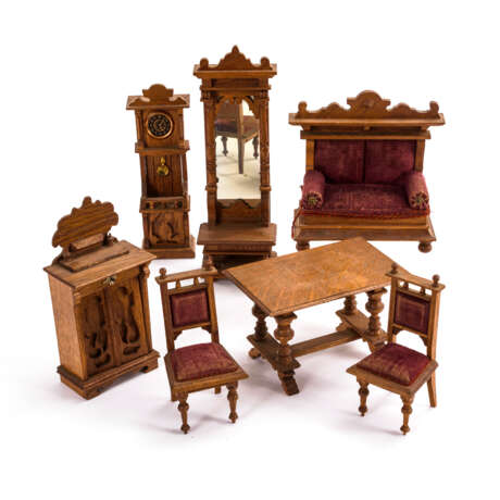 7 Gründerzeit-Möbel für die Puppenstube - photo 1