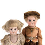 Zierliches, originalbekleidetes Puppenpaar - фото 2