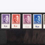Generalgouvernement - 1940, ungezähntes Konvolut auf 4 Steckkarten, - фото 2