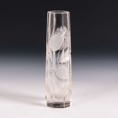 Jugendstil-Vase mit Mohndekor - Foto 2