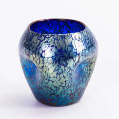 Jugendstil-Vase "Cobalt Papillon"