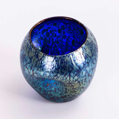 Jugendstil-Vase "Cobalt Papillon" - фото 2
