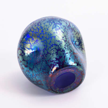 Jugendstil-Vase "Cobalt Papillon" - Foto 3