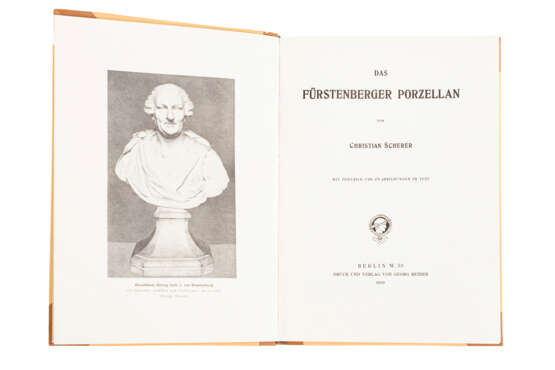 4x Porzellan-Reprints: Berlin, Wien, Höchst, Fürstenberg - фото 4