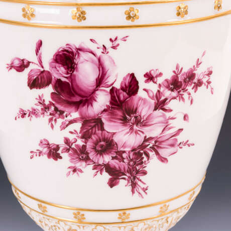 Vase mit Purpurmalerei - Foto 2