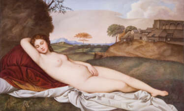 Seltene Bildplatte: Schlummernde Venus