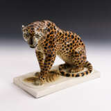 Sitzender Leopard - фото 1