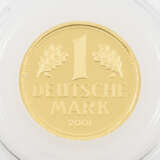 BRD /GOLD - 1 Deutsche Mark 2001 J, - Foto 1