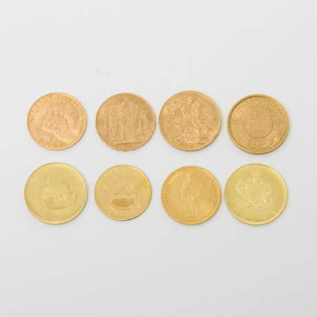 Interessantes GOLDLOT ca. 45,55 g fein, bestehend aus - Foto 1