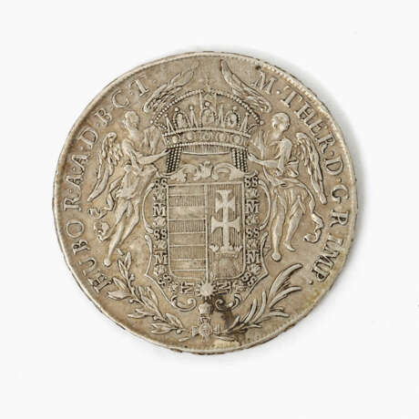 Habsburg - 1 Taler 1780 /B, Maria Theresia, ss., Patina, - фото 1