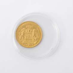 Hamburg /GOLD - 20 Mark 1884 J,