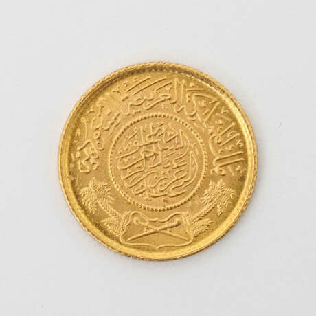 Saudi-Arabien /GOLD - 1 Guinea Gold, - photo 1